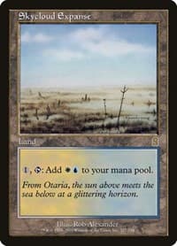 Skycloud Expanse - Odyssey - Magic: The Gathering card