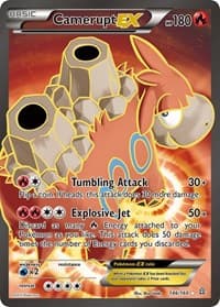 Camerupt EX (146 Full Art) - XY - Primal Clash - Pokemon card
