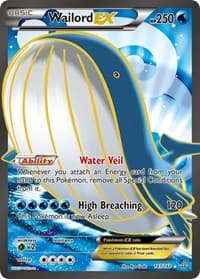 Wailord EX (147 Full Art) - XY - Primal Clash - Pokemon card