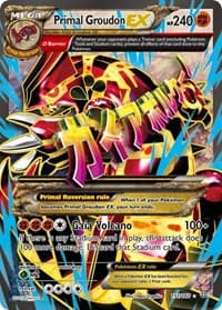 Primal Groudon EX (Omega - 151 Full Art) - XY - Primal Clash - Pokemon card