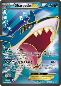 Sharpedo EX (152 Full Art) - XY - Primal Clash - Pokemon card