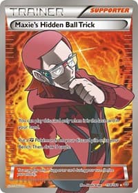 Maxie's Hidden Ball Trick (158 Full Art) - XY - Primal Clash - Pokemon card