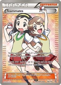Teammates (160 Full Art) - XY - Primal Clash - Pokemon card