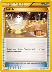 Switch (163 Secret Rare) - XY - Primal Clash - Pokemon card
