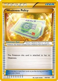 Weakness Policy (164 Secret Rare) - XY - Primal Clash - Pokemon card