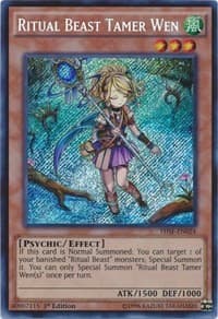 Ritual Beast Tamer Wen - The Secret Forces - YuGiOh card