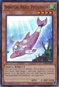 Spiritual Beast Pettlephin - The Secret Forces - YuGiOh card