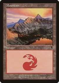 Mountain (346) - Odyssey - Magic: The Gathering card