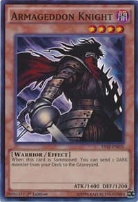 Armageddon Knight - The Secret Forces - YuGiOh card