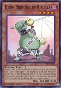 Djinn Presider of Rituals - The Secret Forces - YuGiOh card