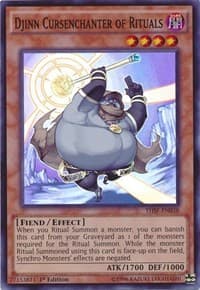 Djinn Cursenchanter of Rituals - The Secret Forces - YuGiOh card