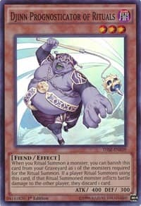 Djinn Prognosticator of Rituals - The Secret Forces - YuGiOh card