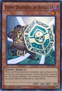 Djinn Disserere of Rituals - The Secret Forces - YuGiOh card