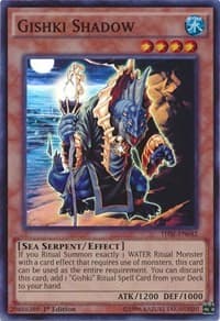 Gishki Shadow - The Secret Forces - YuGiOh card
