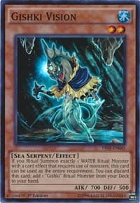 Gishki Vision - The Secret Forces - YuGiOh card