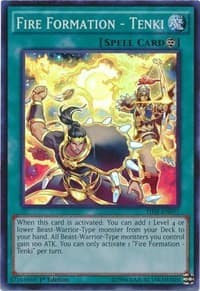 Fire Formation - Tenki - The Secret Forces - YuGiOh card