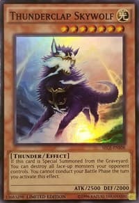 Thunderclap Skywolf (SE) - Secrets of Eternity - YuGiOh card