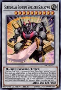 Superheavy Samurai Warlord Susanowo (SE) - Secrets of Eternity - YuGiOh card