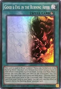 Good & Evil in the Burning Abyss (SE) - Secrets of Eternity - YuGiOh card