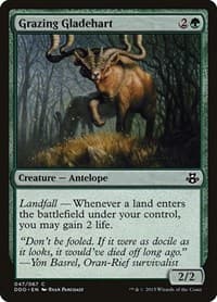 Grazing Gladehart - Duel Decks: Elspeth vs. Kiora - Magic: The Gathering card