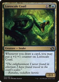 Lorescale Coatl - Duel Decks: Elspeth vs. Kiora - Magic: The Gathering card