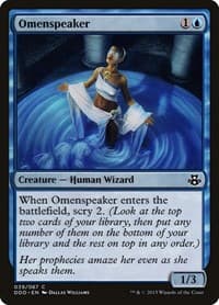 Omenspeaker - Duel Decks: Elspeth vs. Kiora - Magic: The Gathering card