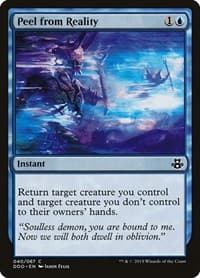 Peel from Reality - Duel Decks: Elspeth vs. Kiora - Magic: The Gathering card