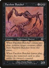 Faceless Butcher - Torment - Magic: The Gathering card