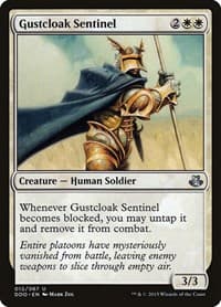 Gustcloak Sentinel - Duel Decks: Elspeth vs. Kiora - Magic: The Gathering card