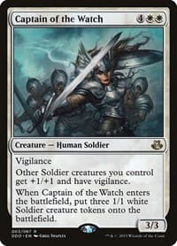 Captain of the Watch - Duel Decks: Elspeth vs. Kiora - Magic: The Gathering card