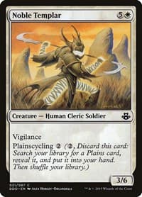 Noble Templar - Duel Decks: Elspeth vs. Kiora - Magic: The Gathering card