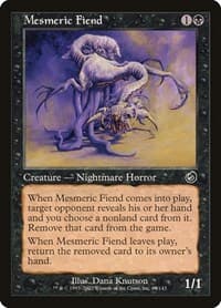 Mesmeric Fiend - Torment - Magic: The Gathering card