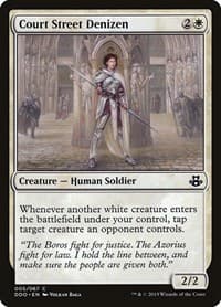Court Street Denizen - Duel Decks: Elspeth vs. Kiora - Magic: The Gathering card