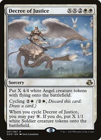 Decree of Justice - Duel Decks: Elspeth vs. Kiora - Magic: The Gathering card