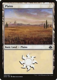 Plains (030) - Duel Decks: Elspeth vs. Kiora - Magic: The Gathering card