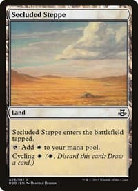 Secluded Steppe - Duel Decks: Elspeth vs. Kiora - Magic: The Gathering card