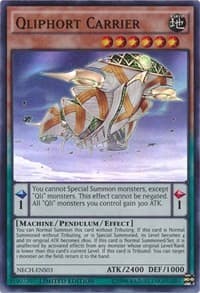 Qliphort Carrier (SE) - The New Challengers - YuGiOh card