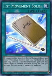 1st Movement Solo (SE) - The New Challengers - YuGiOh card