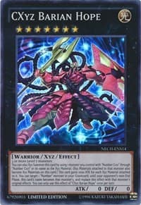 CXyz Barian Hope (SE) - The New Challengers - YuGiOh card