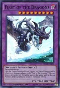 First of the Dragons (SE) - The New Challengers - YuGiOh card