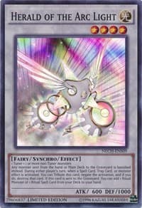 Herald of the Arc Light (SE) - The New Challengers - YuGiOh card