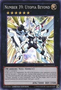 Number 39: Utopia Beyond (SE) - The New Challengers - YuGiOh card