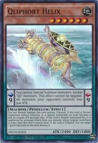 Qliphort Helix (SE) - The New Challengers - YuGiOh card
