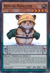 Rescue Hamster (SE) - The New Challengers - YuGiOh card