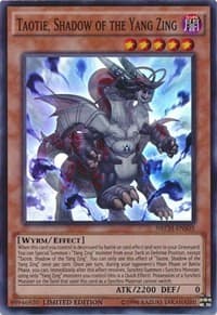 Taotie, Shadow of the Yang Zing (SE) - The New Challengers - YuGiOh card