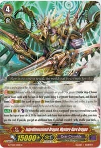 Interdimensional Dragon, Mystery-flare Dragon - G-TD01: Awakening Of The Interdimensional Dragon - Cardfight Vanguard card