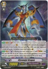 Chronojet Dragon - G-TD01: Awakening Of The Interdimensional Dragon - Cardfight Vanguard card