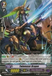 Twinmaser Dragon - G-TD01: Awakening Of The Interdimensional Dragon - Cardfight Vanguard card