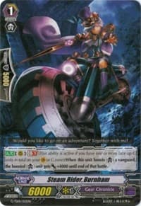 Steam Rider, Burnham - G-TD01: Awakening Of The Interdimensional Dragon - Cardfight Vanguard card