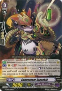 Gunnergear Dracokid - G-TD01: Awakening Of The Interdimensional Dragon - Cardfight Vanguard card